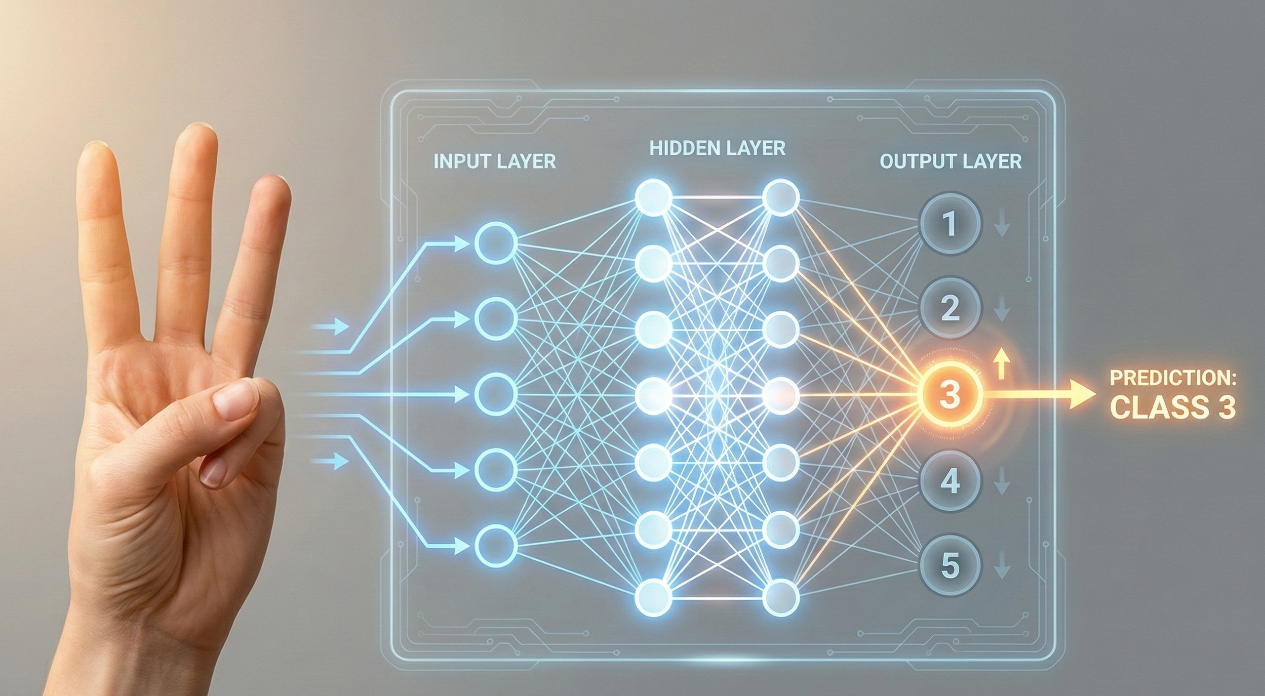 Project: Real-Time Hand Digit Recognition